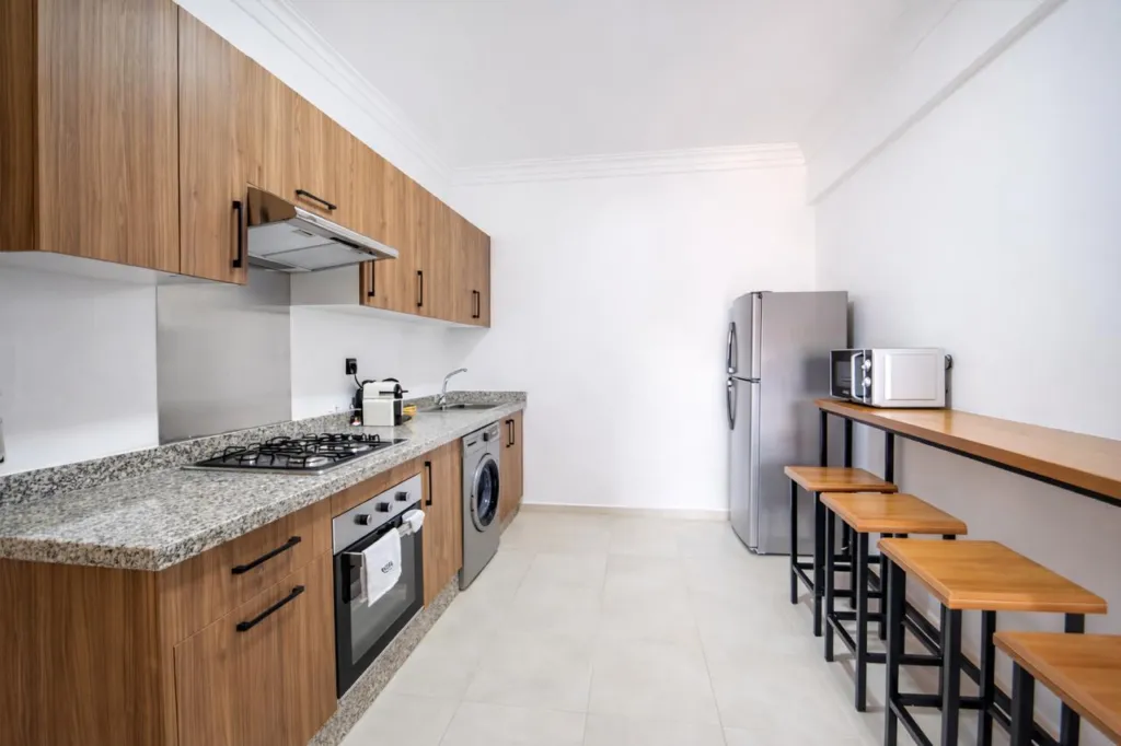 Bel appartement meublé à vendre à Guéliz — Cuisine equipée